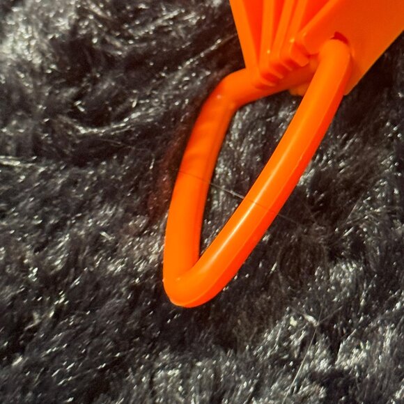 Tupperware Orange Plastic Measuring Spoons Set Of 5 With 1/8 To 1 Tsp - Picture 4 of 6